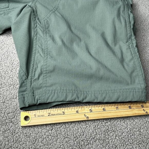 Duluth Trading Heirloom Gardening Short Overalls Womens XS Green Ripstop Stretch - Picture 10 of 10